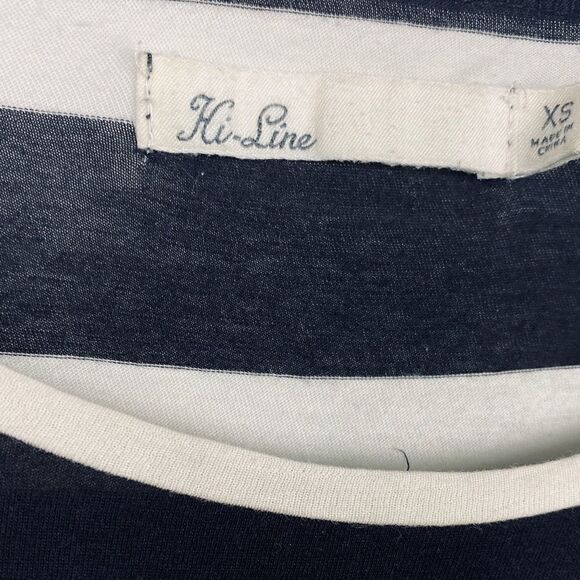 MADEWELL Hi-Line Striped Long Sleeve Tee - Picture 3 of 5